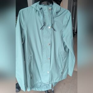 Light Teal Women's Waterproof Jacket